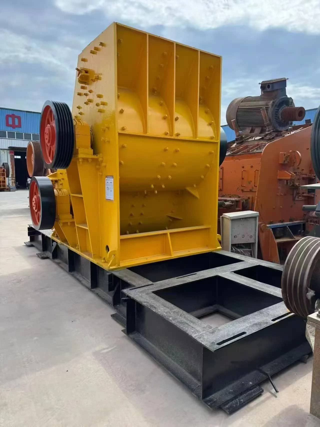 两段式双转子破碎机(无筛网底部),适用于污泥、煤炭、矿石和湿渣 | 双杆破碎机 详情图 9