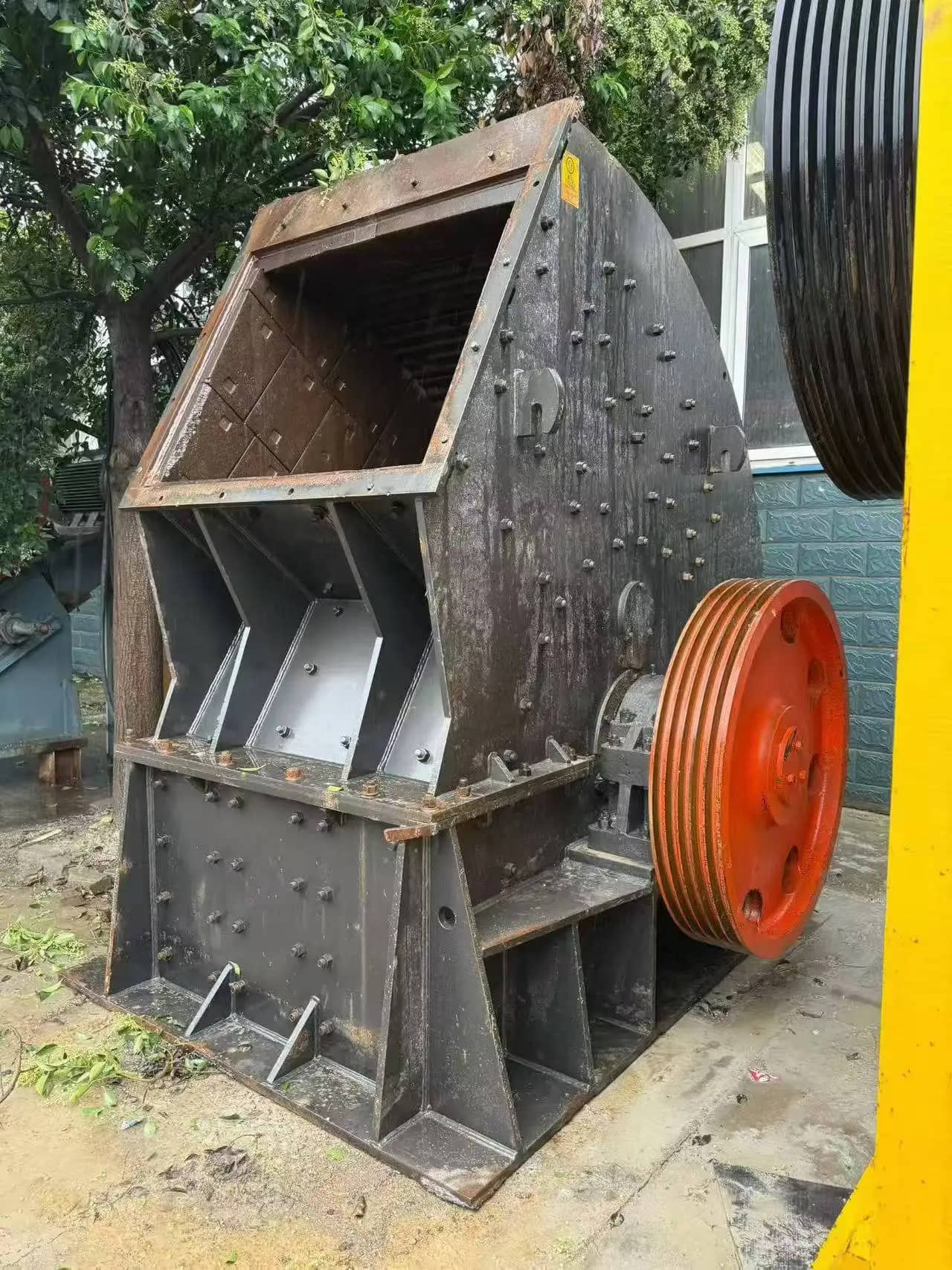 PCZ1512重型锤式破碎机单级碎石机石灰石河卵石建筑垃圾骨料破碎机 详情图 12