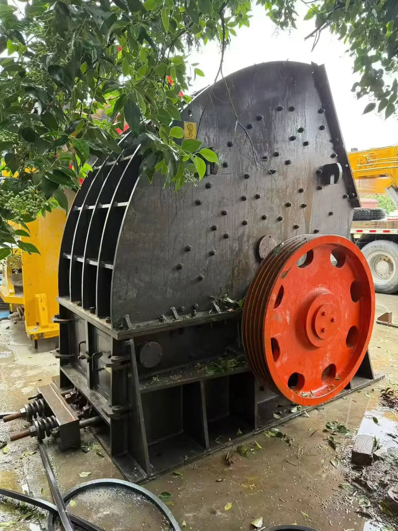 PCZ1512重型锤式破碎机单级碎石机石灰石河卵石建筑垃圾骨料破碎机 详情图 9