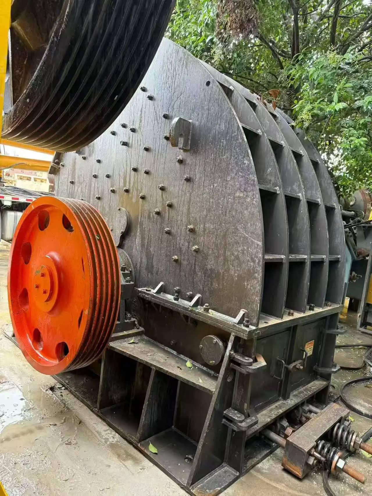 PCZ1512重型锤式破碎机单级碎石机石灰石河卵石建筑垃圾骨料破碎机 详情图 11