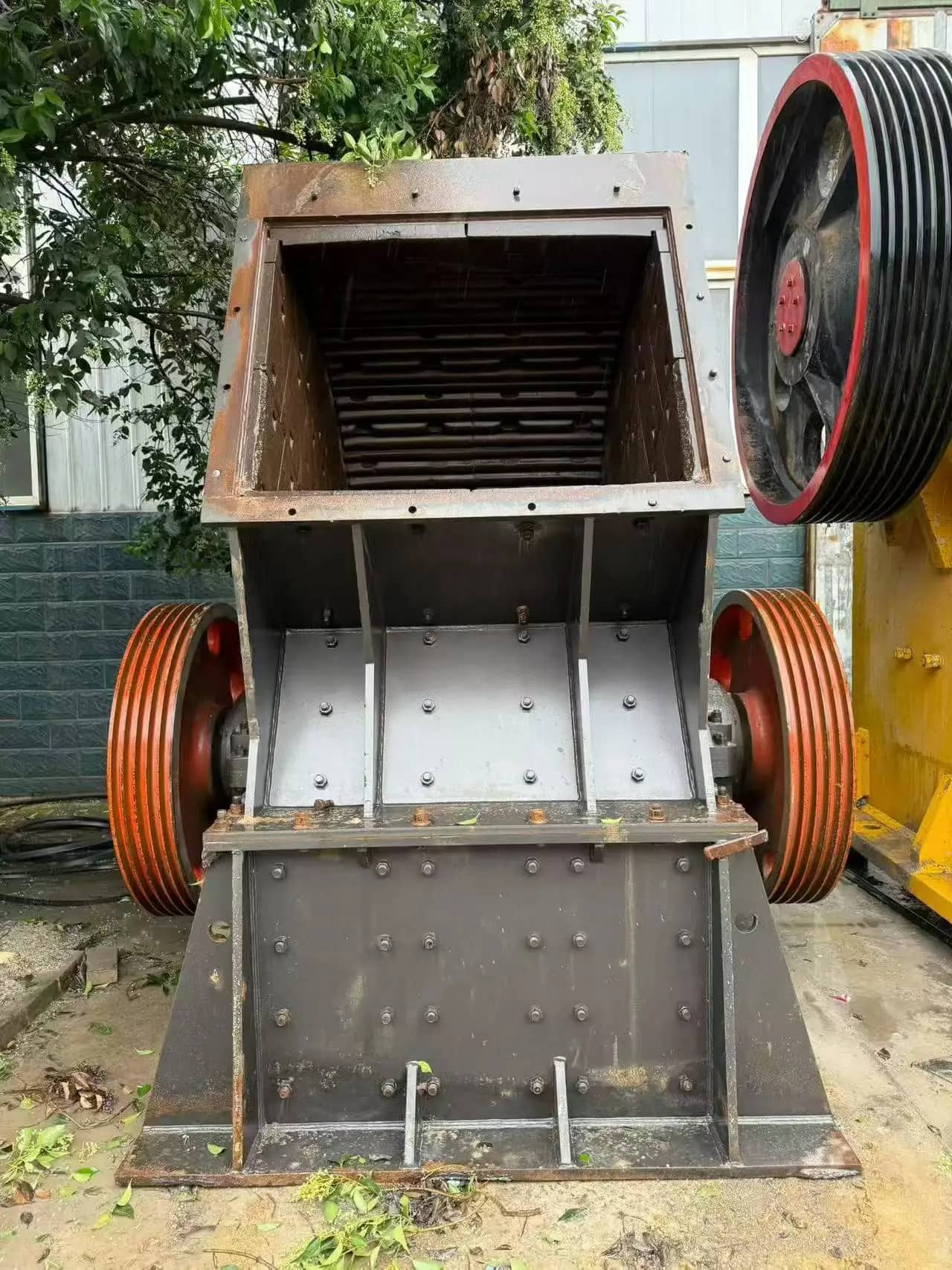 PCZ1512重型锤式破碎机单级碎石机石灰石河卵石建筑垃圾骨料破碎机 详情图 8