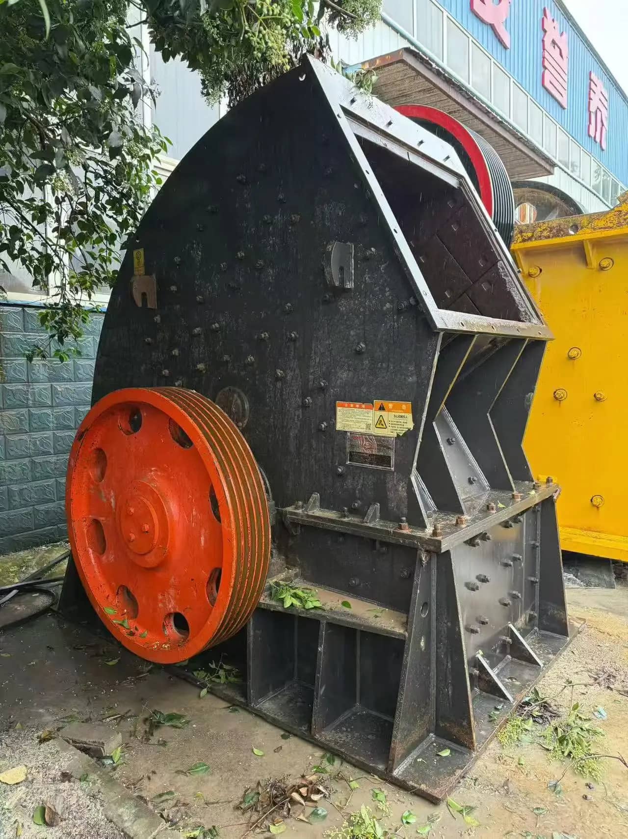 PCZ1512重型锤式破碎机单级碎石机石灰石河卵石建筑垃圾骨料破碎机 详情图 13