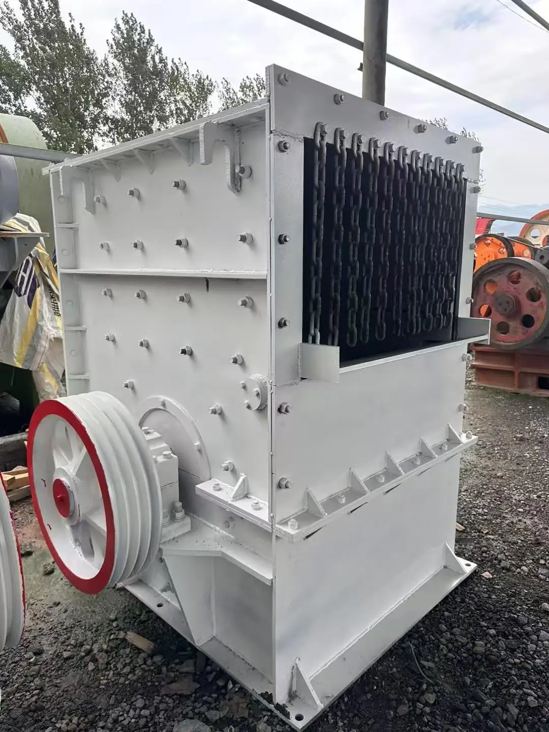 PC1010重型箱式锤式破碎机75kW石灰石建筑垃圾矸石骨料一、二级破碎机 详情图 10