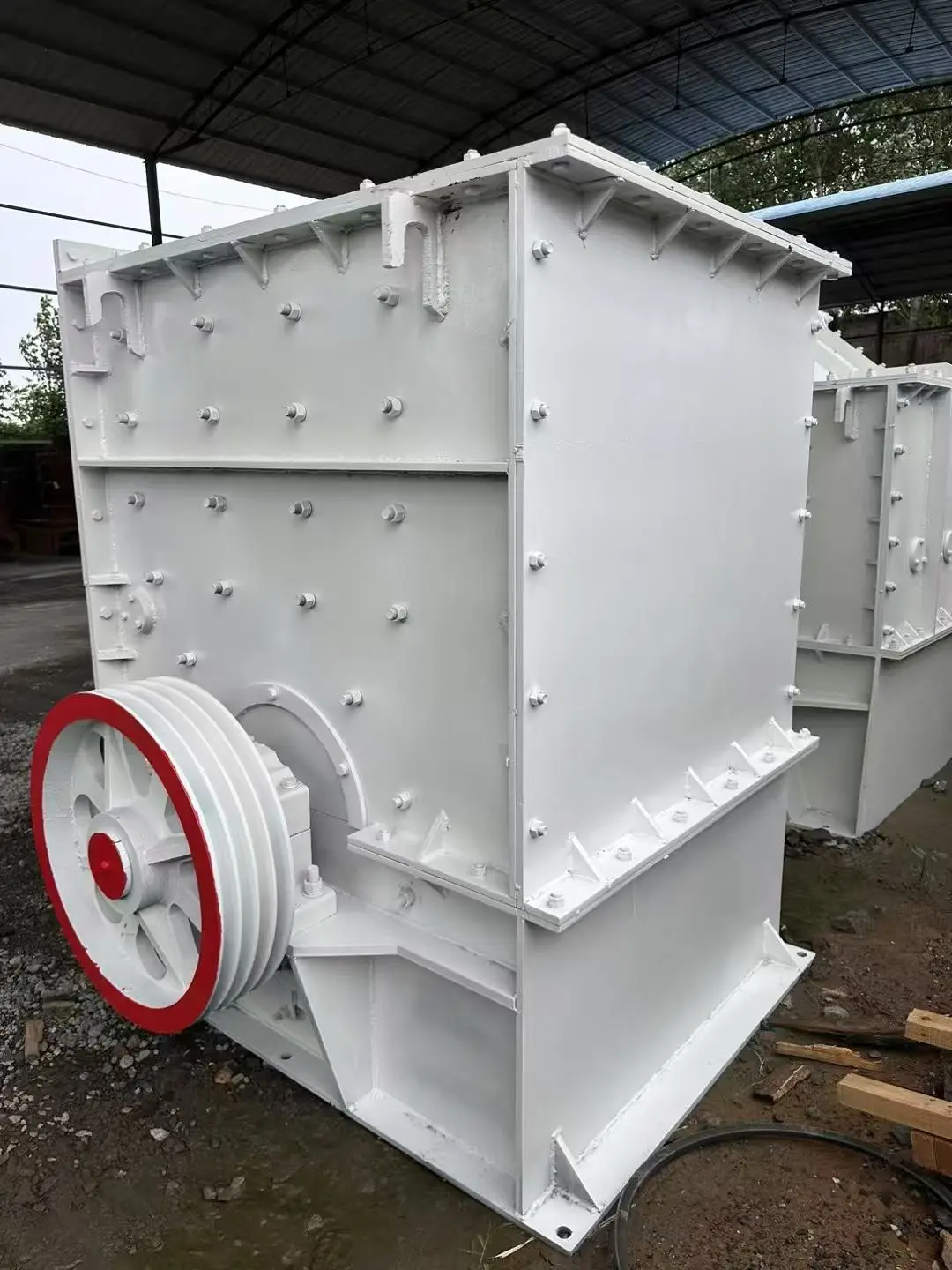 PC1010重型箱式锤式破碎机75kW石灰石建筑垃圾矸石骨料一、二级破碎机 详情图 9