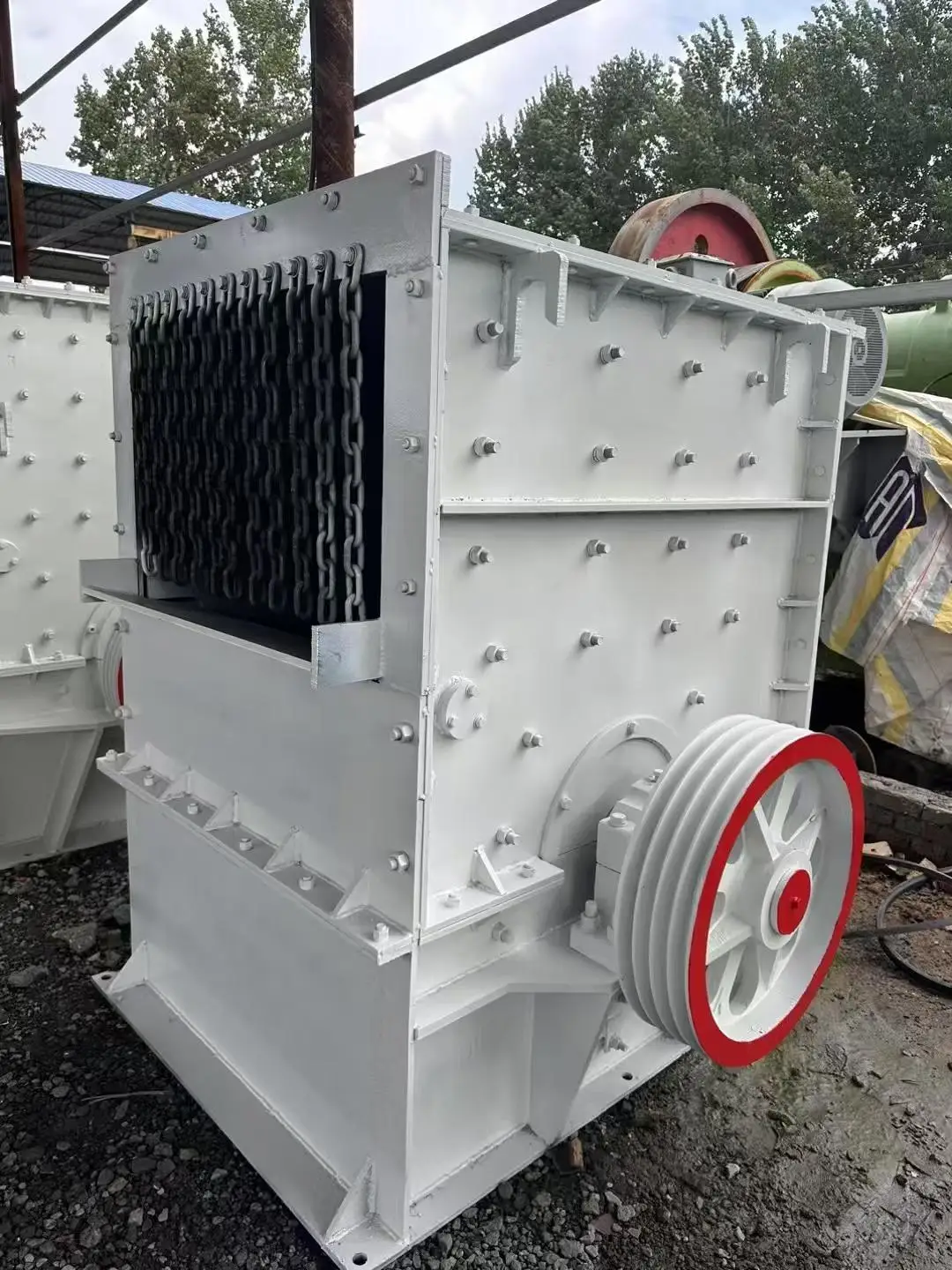 PC1010重型箱式锤式破碎机75kW石灰石建筑垃圾矸石骨料一、二级破碎机 详情图 11