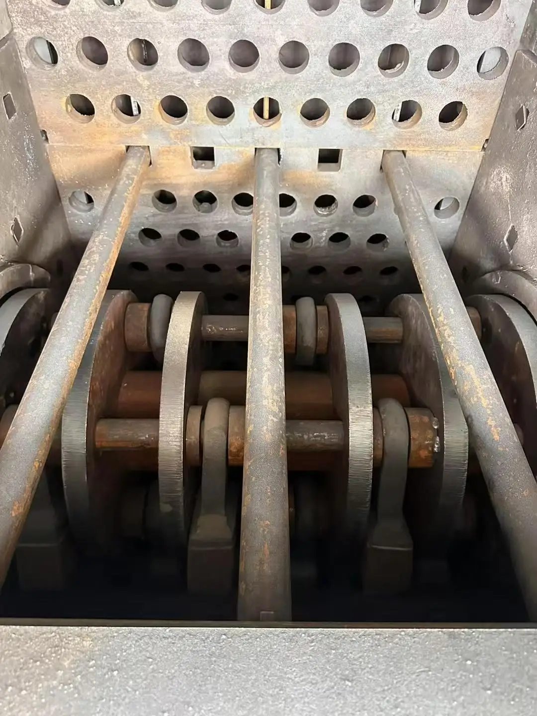 PC1010重型箱式锤式破碎机75kW石灰石建筑垃圾矸石骨料一、二级破碎机 详情图 6