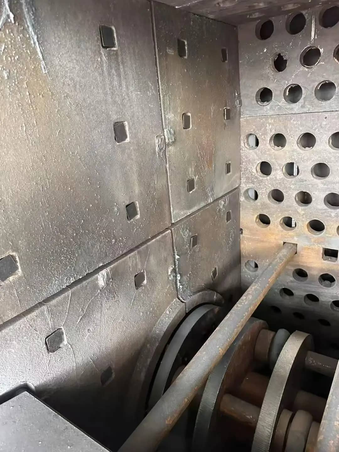 PC1010重型箱式锤式破碎机75kW石灰石建筑垃圾矸石骨料一、二级破碎机 详情图 7