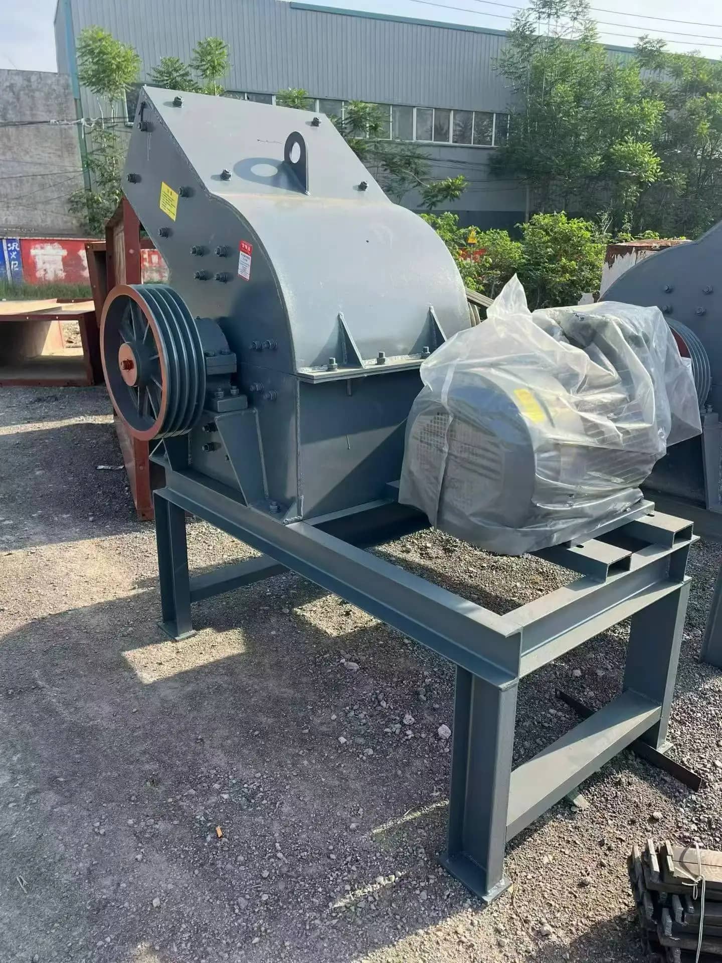 0606双转子两级锤式破碎机2PC600600电机无筛底细砂制砂机煤矸石建筑用 缩略图 3