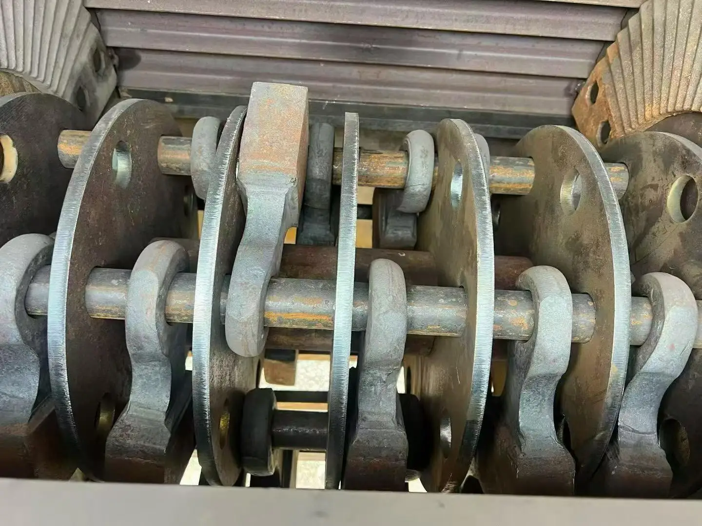 0606双转子两级锤式破碎机2PC600600电机无筛底细砂制砂机煤矸石建筑用 详情图 7