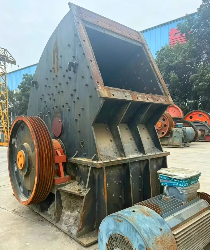 二手1815重型锤式破碎机PCZ1815轴承式单级石灰石骨料破碎机,用于采石场生产线 详情图 12
