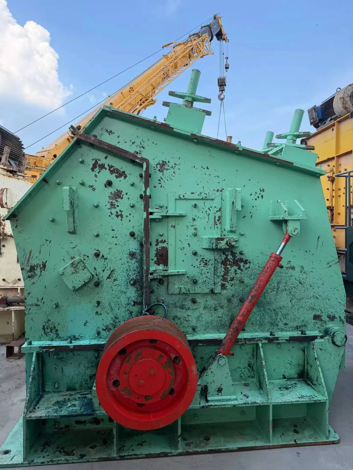 二手PF-1210冲击式破碎机二次碎石整形机70-130t/h采石场石灰石花岗岩建筑垃圾 详情图 9