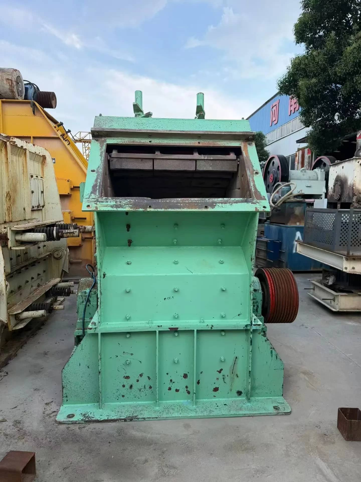 二手PF-1210冲击式破碎机二次碎石整形机70-130t/h采石场石灰石花岗岩建筑垃圾 详情图 8
