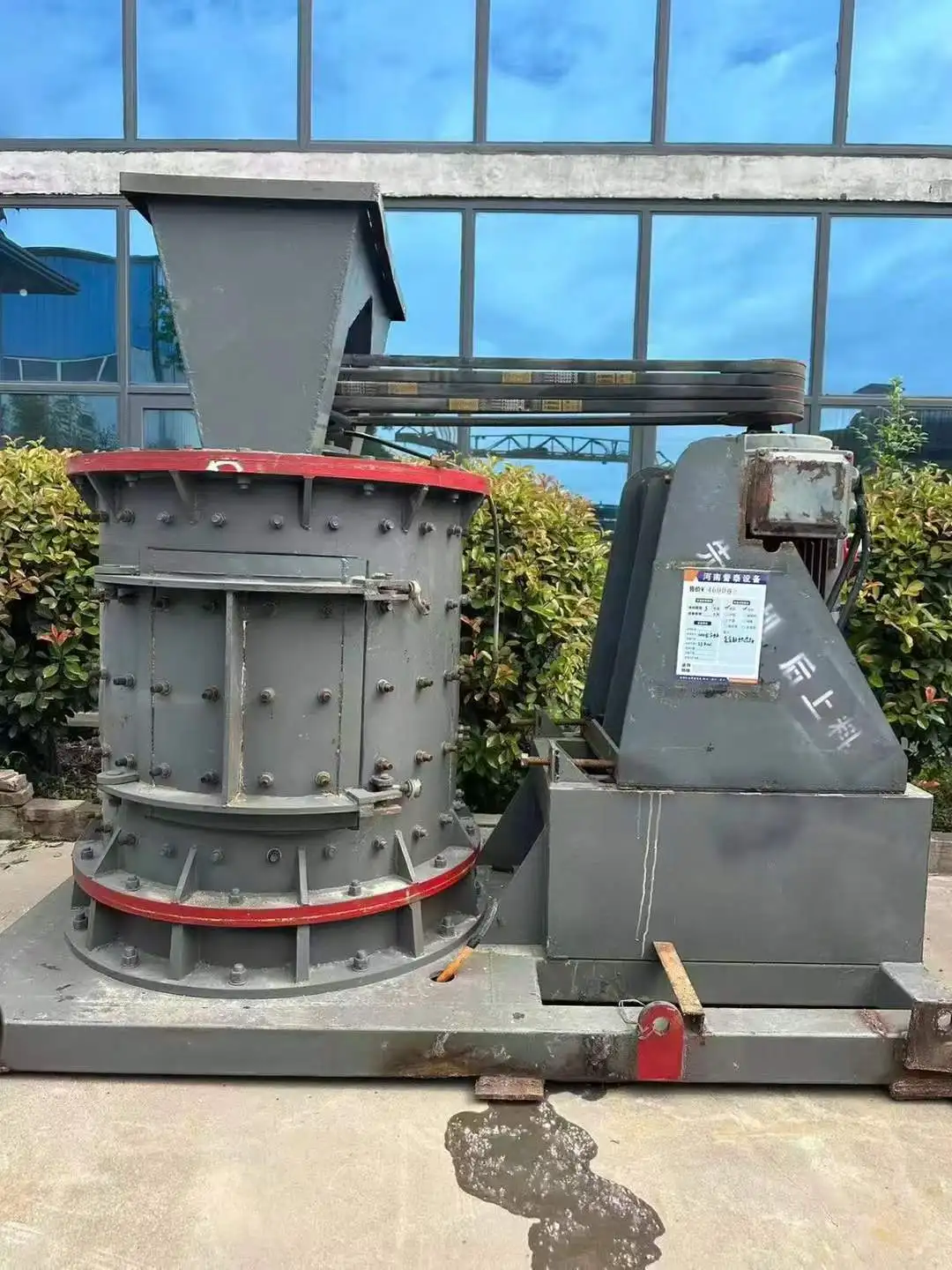 二手PFL1000-4立轴复合制砂机四层锤无筛底细碎机湿式石灰石破碎机 详情图 5