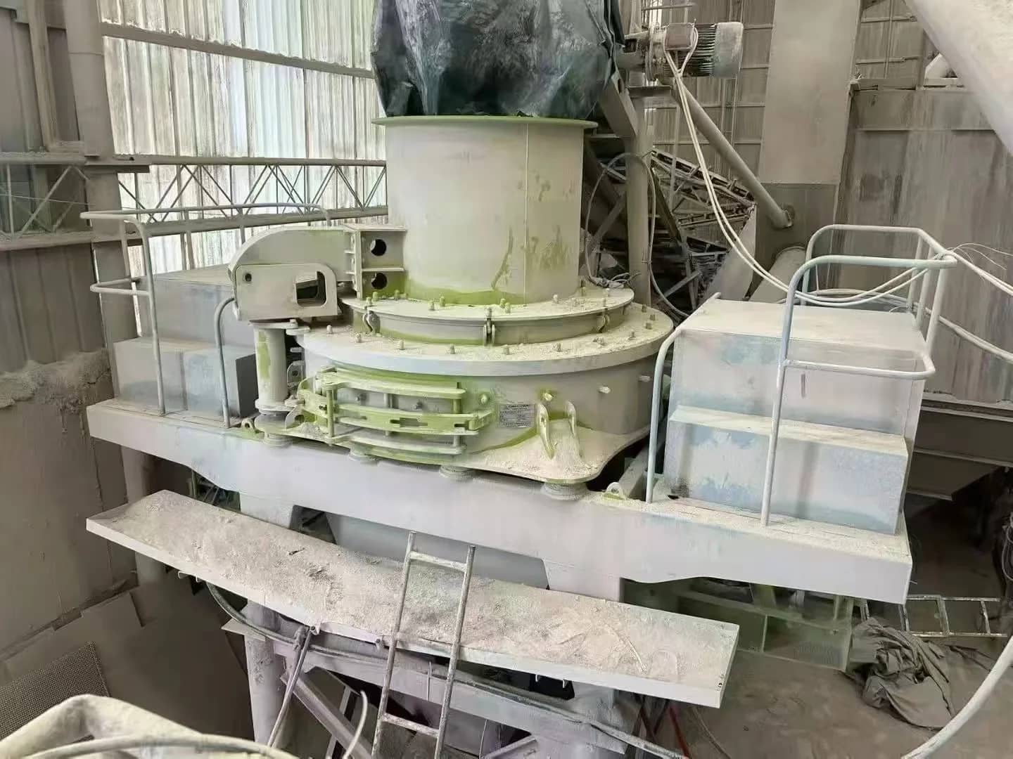 二手9532立轴冲击式破碎机VSI制砂机2160KW液压开盖式骨料碎石线 详情图 13