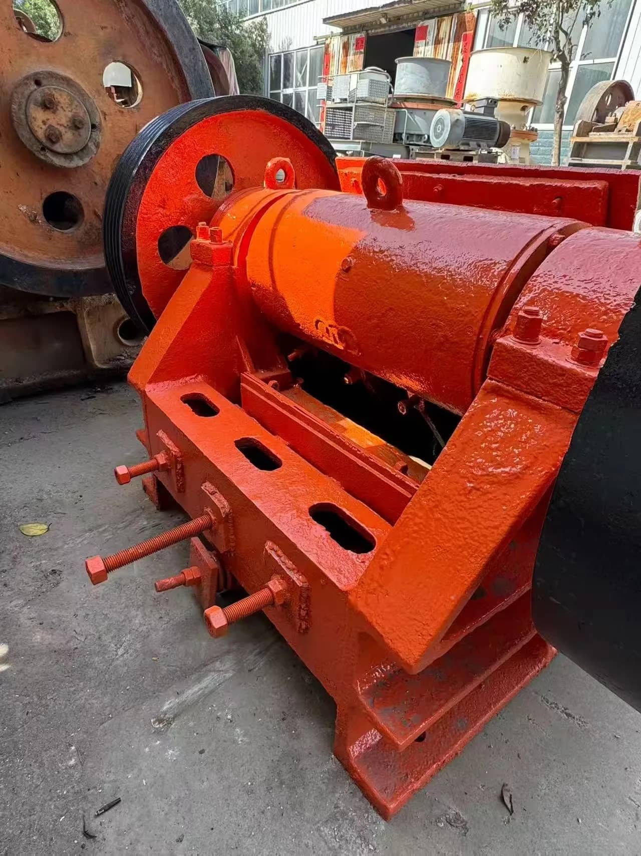 PEX150750 精细颚式破碎机 小型二级碎石机 最大处理量20t/h 石灰石矿石和砾石破碎 矿山轴承 详情图 7