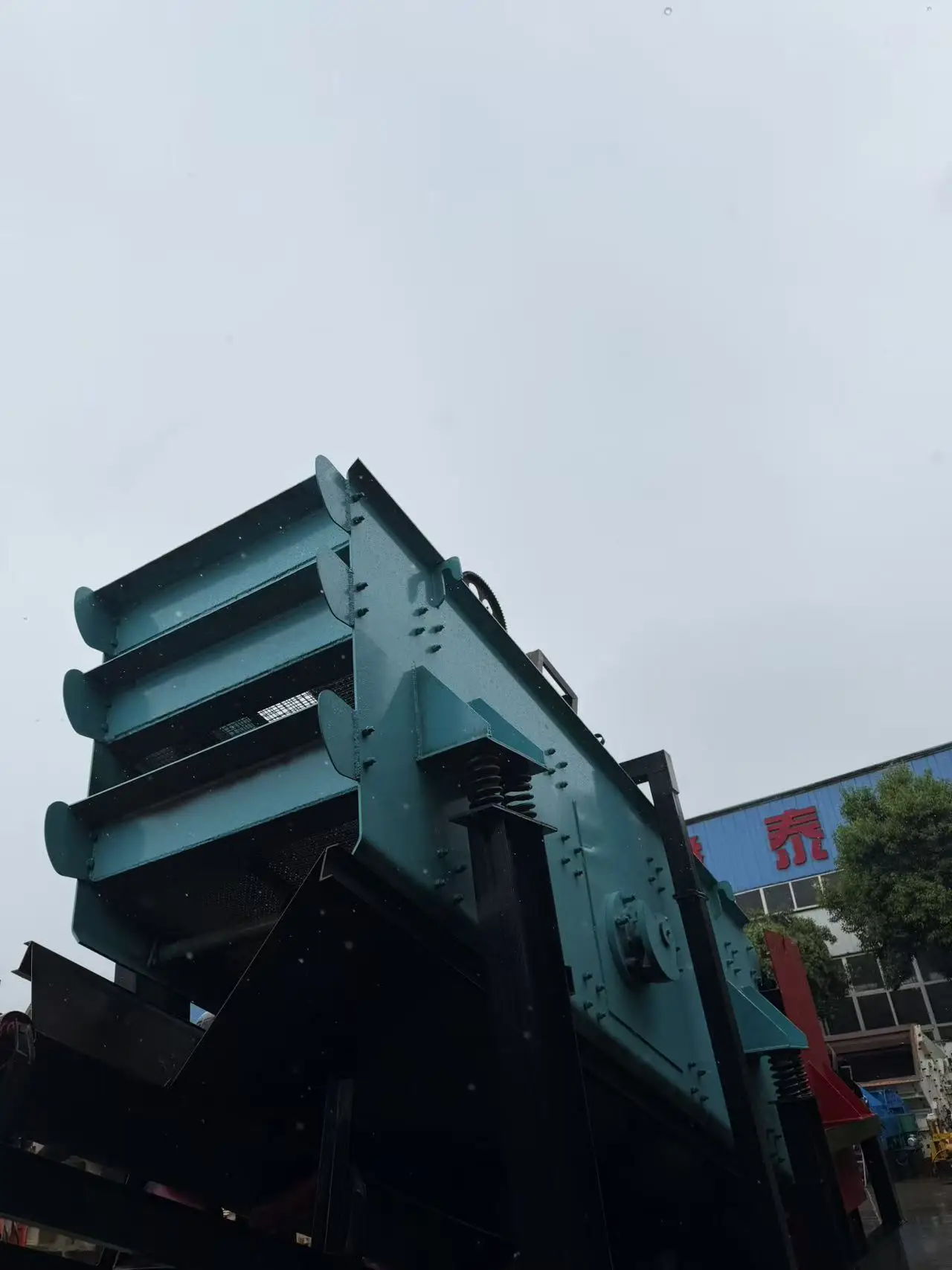 新型移动式1237-3甲板三层振动筛分机,便携式采石场岩石矿石分离矿物分级机 详情图 11
