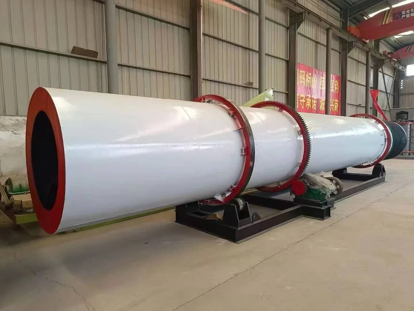 1512型旋转滚筒式洗石机,带齿轮轴承电机,用于采石场砂砾矿石清洗 详情图 4
