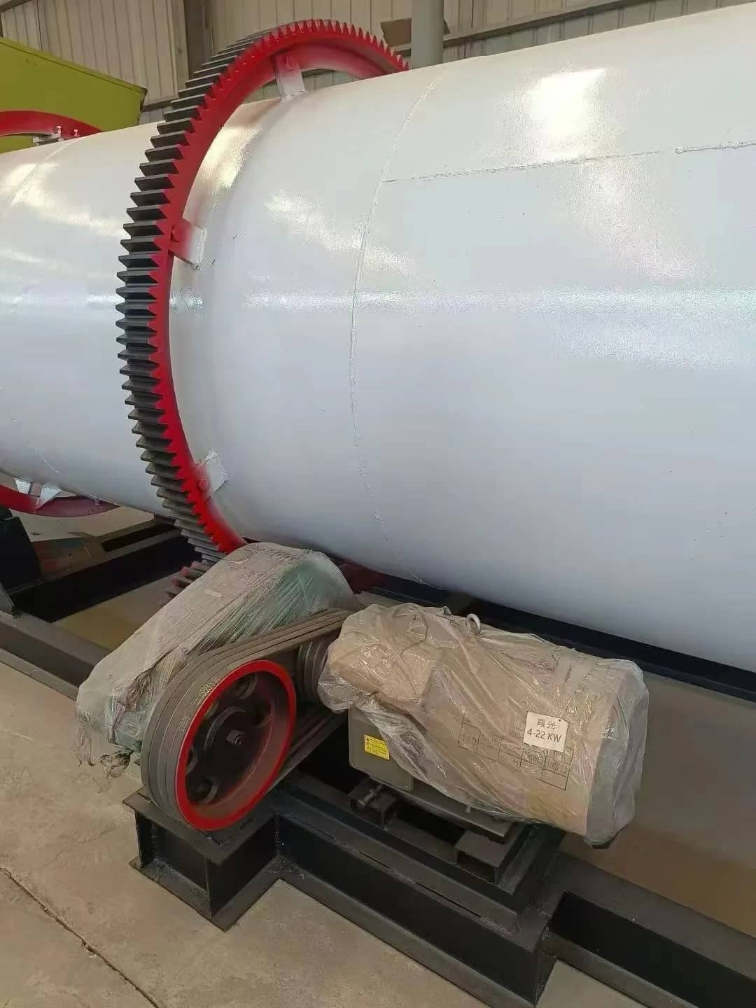 1512型旋转滚筒式洗石机,带齿轮轴承电机,用于采石场砂砾矿石清洗 详情图 8