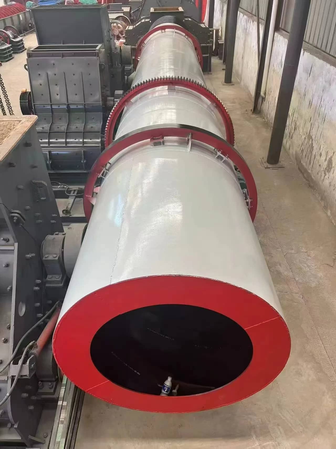 1512型旋转滚筒式洗石机,带齿轮轴承电机,用于采石场砂砾矿石清洗 详情图 10