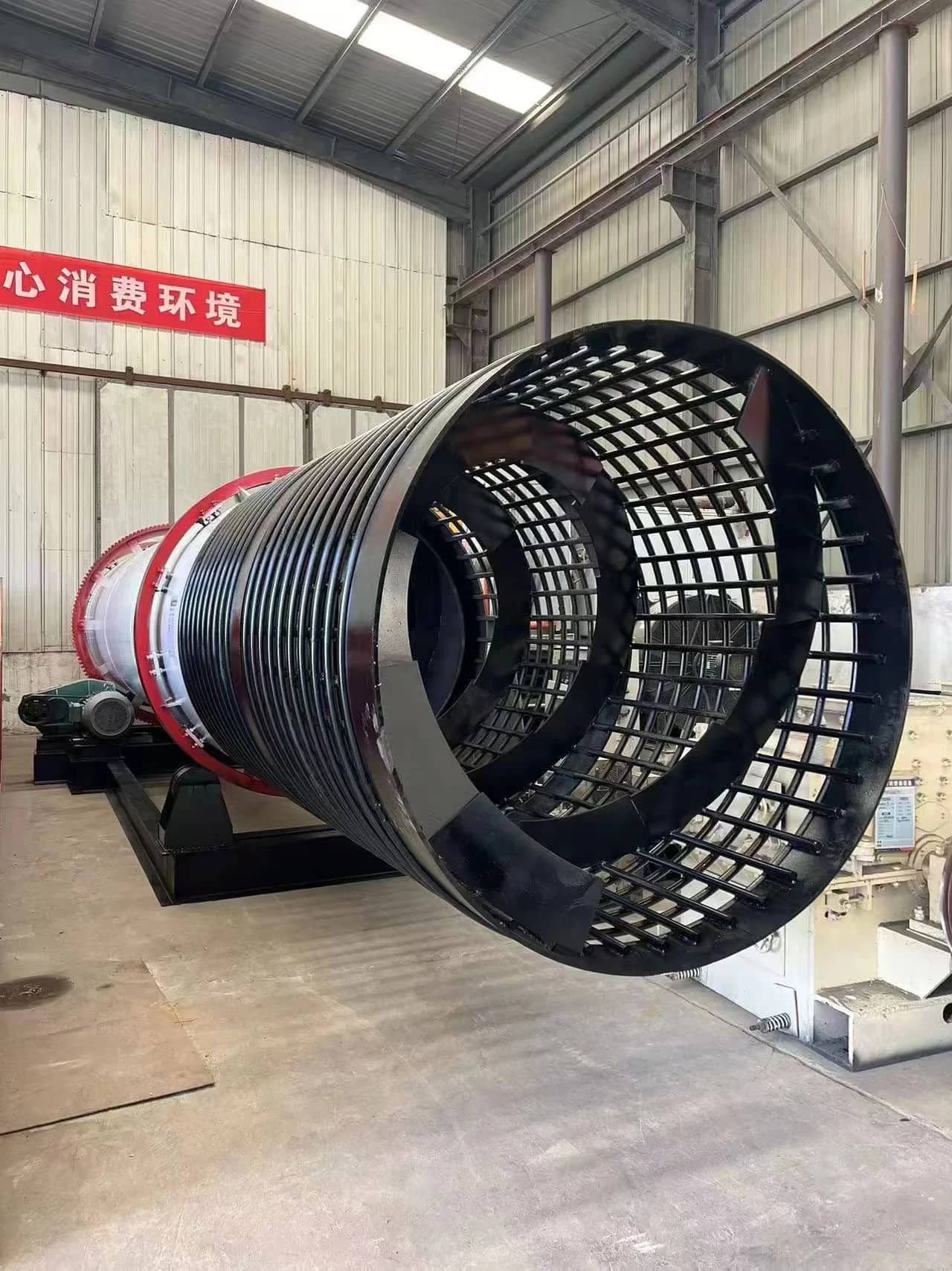 1812型旋转式石洗机,带电机齿轮滚筒式矿石洗矿机,用于砂砾清洁、采石场骨料处理线 详情图 11