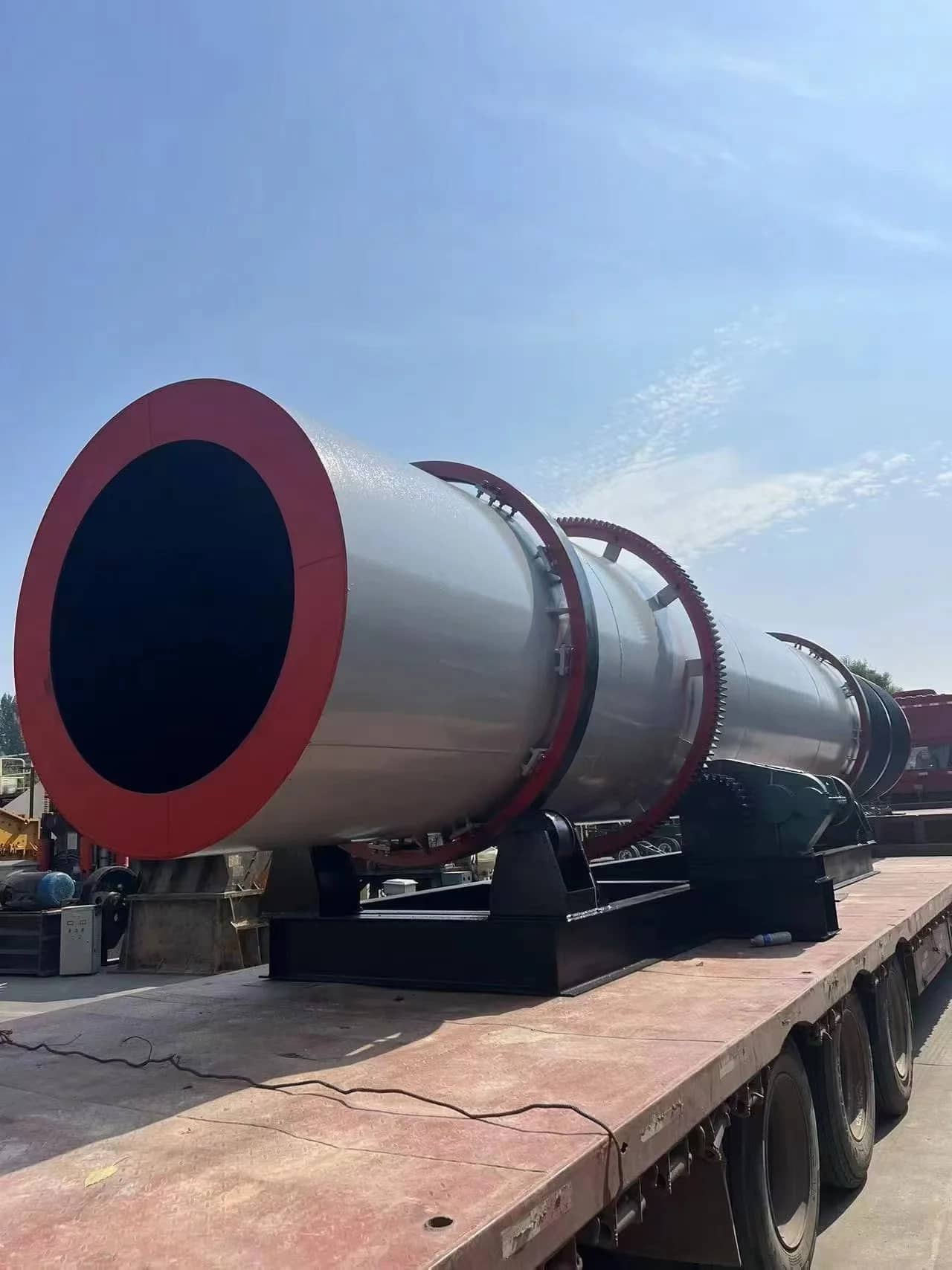 1812型旋转式石洗机,带电机齿轮滚筒式矿石洗矿机,用于砂砾清洁、采石场骨料处理线 详情图 6