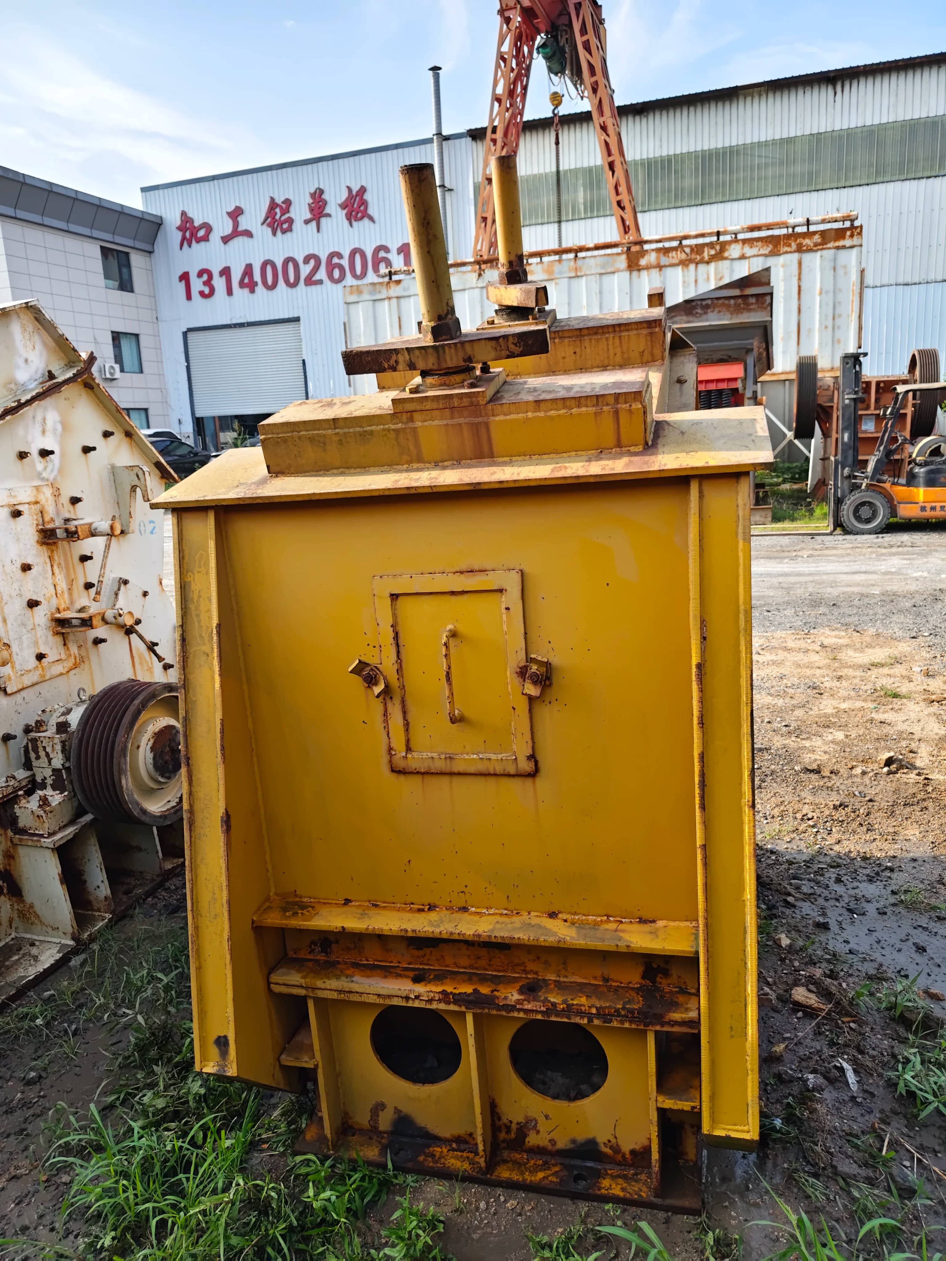 二手1007冲击式破碎机 二手石材冲击破碎机 石材破碎机 石灰石建筑垃圾骨料制砂机 详情图 13