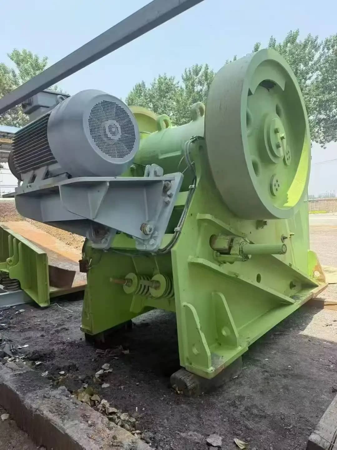 二手欧洲版750型颚式破碎机重型初级碎石机采石场硬岩花岗岩玄武岩矿线视频 详情图 11