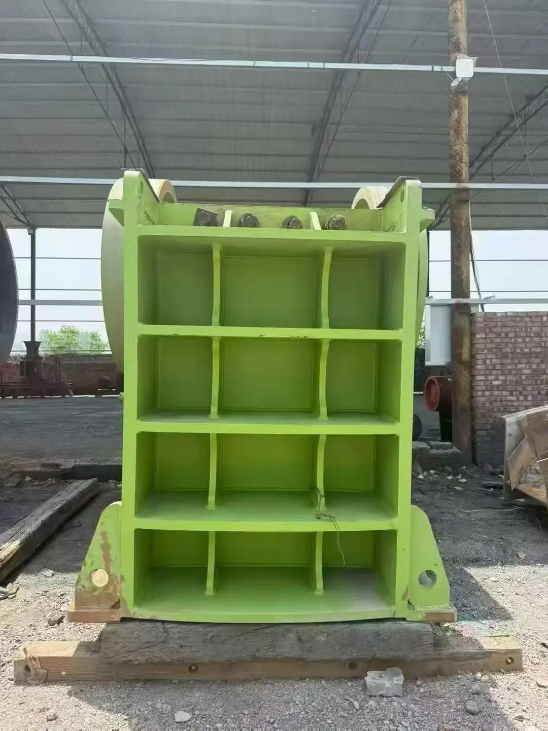 二手欧洲版750型颚式破碎机重型初级碎石机采石场硬岩花岗岩玄武岩矿线视频 详情图 7