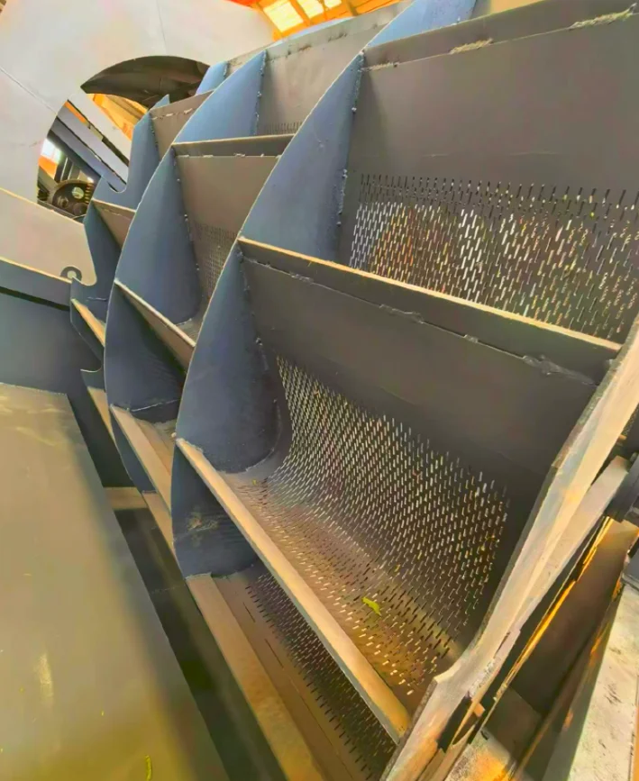 3020 三槽重型斗轮齿轮式洗砂机 XSD3020 轮式 80-150t/h 产能 人工河砂洗涤 详情图 12