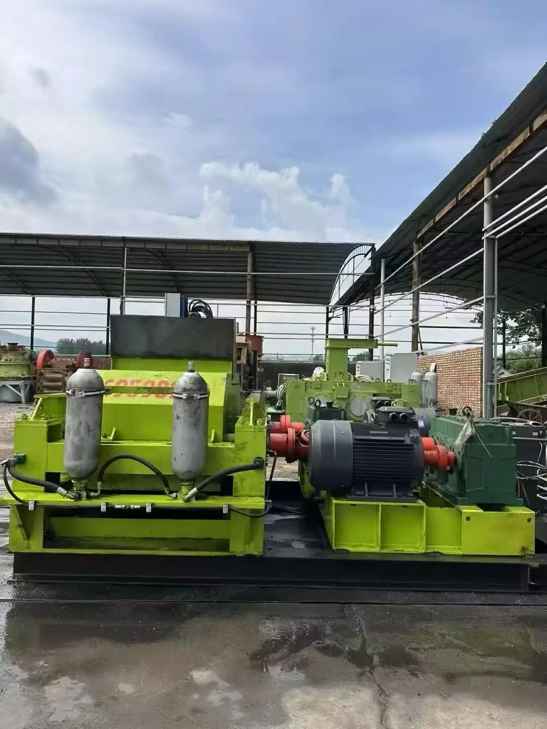 1010双辊制砂机带轴承2*75kW电机液压辊式破碎机14000KG 详情图 9