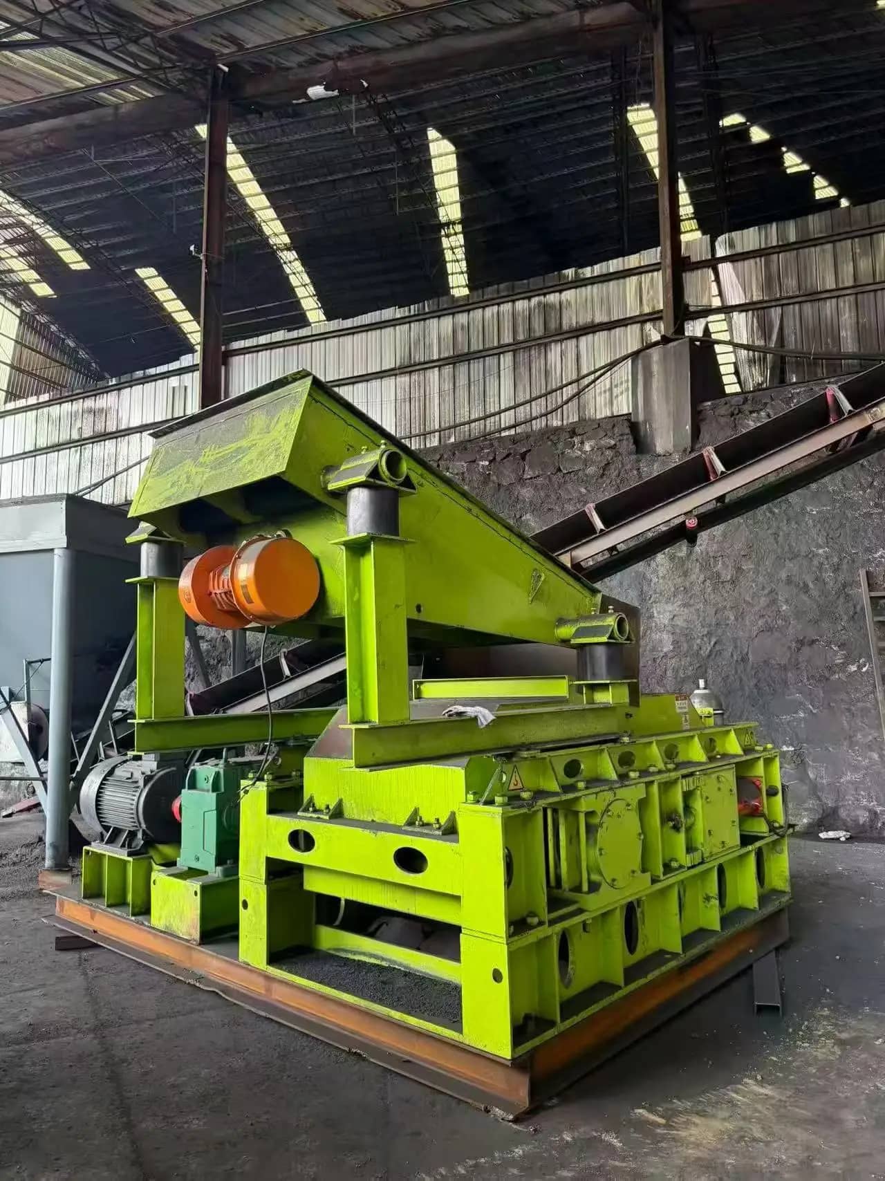 1010双辊制砂机带轴承2*75kW电机液压辊式破碎机14000KG 详情图 8