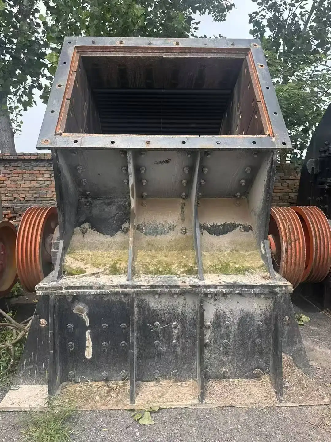 1213重型锤式破碎机 大容量碎石机 重型锤式粉碎机 石灰石花岗岩河卵石采矿 详情图 8