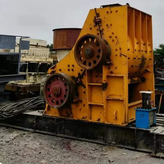1214框架式双级电机锤式破碎机无筛底座湿物料破碎机煤矸建筑垃圾