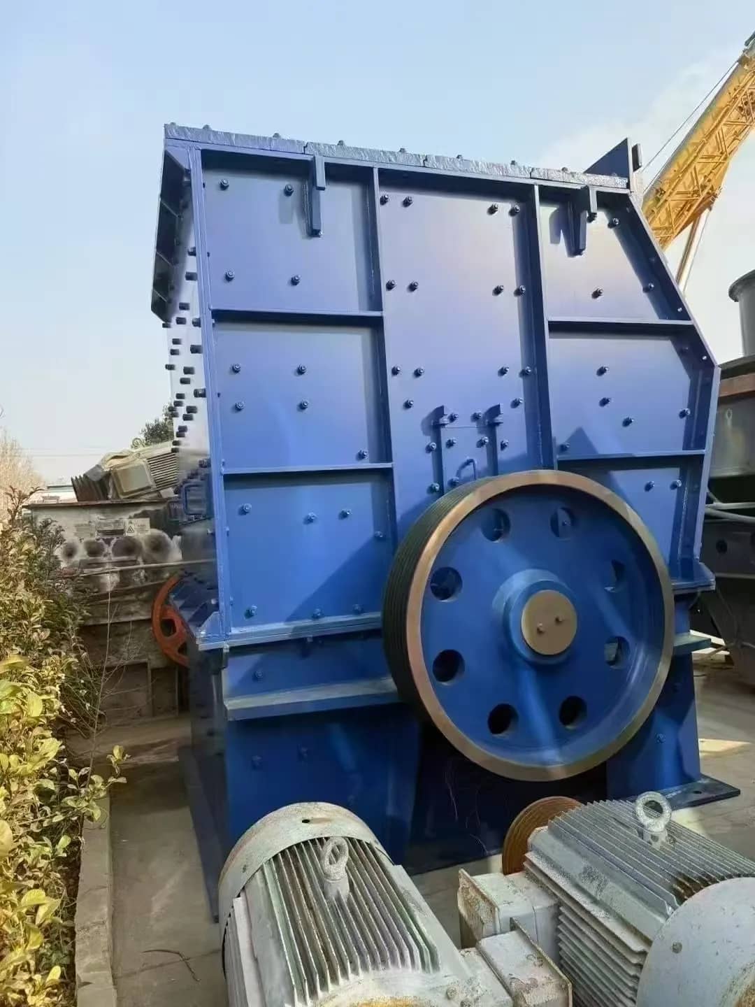 2018年型箱式破碎机重型锤式碎石机最大处理能力500t/h,一次成型轴承,适用于石灰石采石场骨料矿石 详情图 11