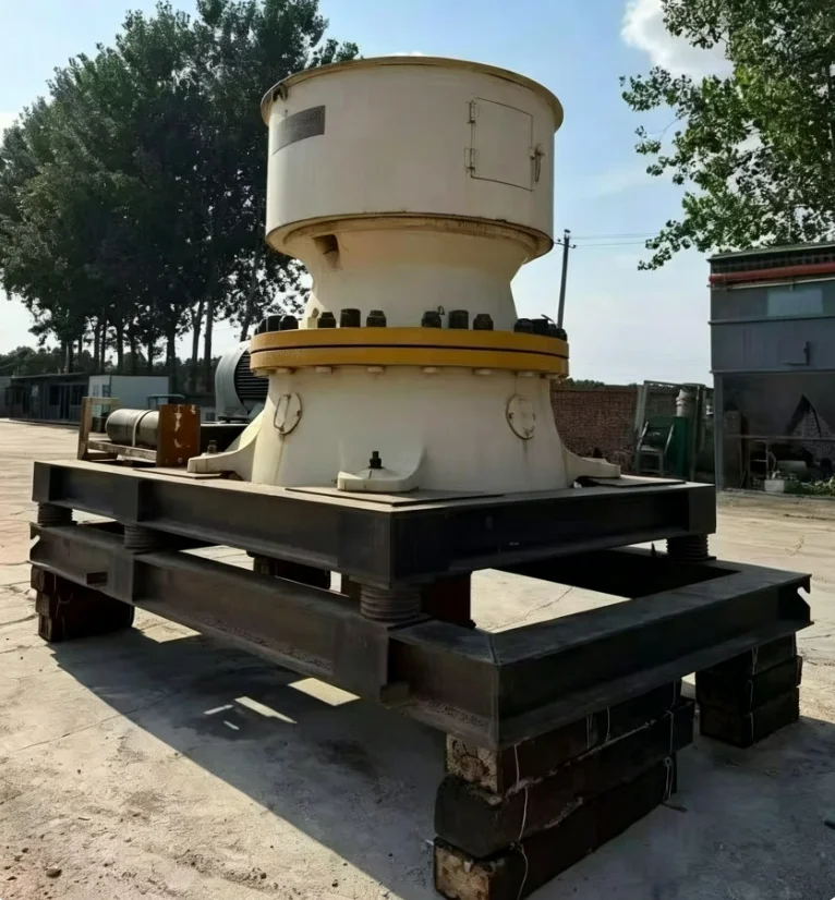 二手单缸300液压圆锥破碎机GP300电机二级三级硬石破碎机,适用于花岗岩玄武岩矿石 详情图 12