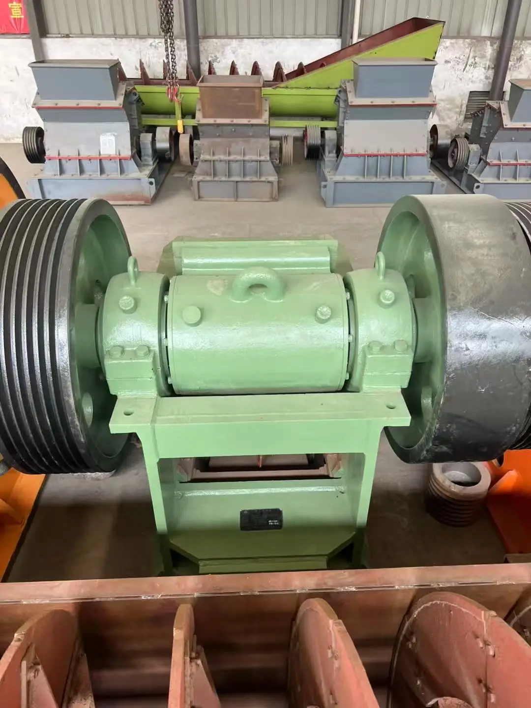 PE500750 破碎机 57型初级碎石机 最大处理能力100t/h 7000kg 55kw 电机 电气柜 1年保修 全新 缩略图 6