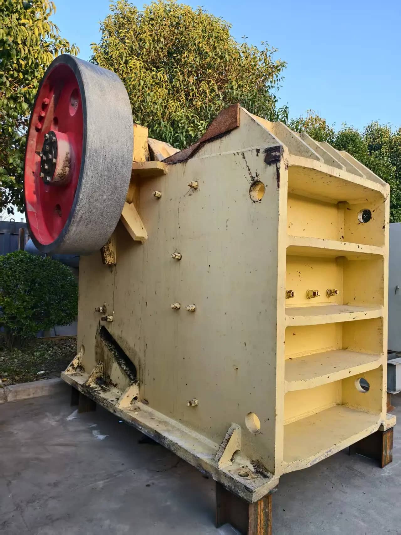 二手PE9001200主颚式破碎机912型碎石机220-380t/h完整电机电控柜视频检测 详情图 10