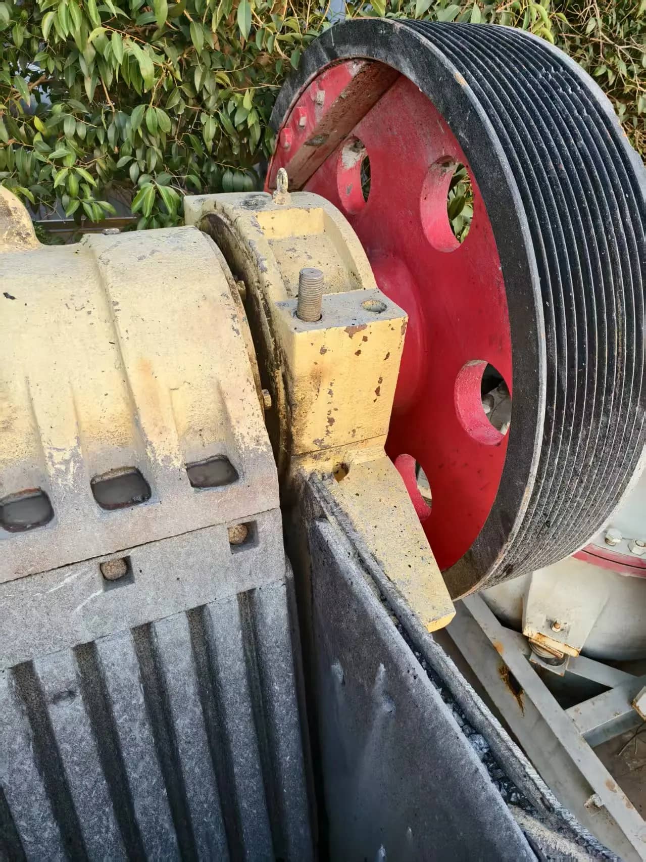 二手PE9001200主颚式破碎机912型碎石机220-380t/h完整电机电控柜视频检测 详情图 8