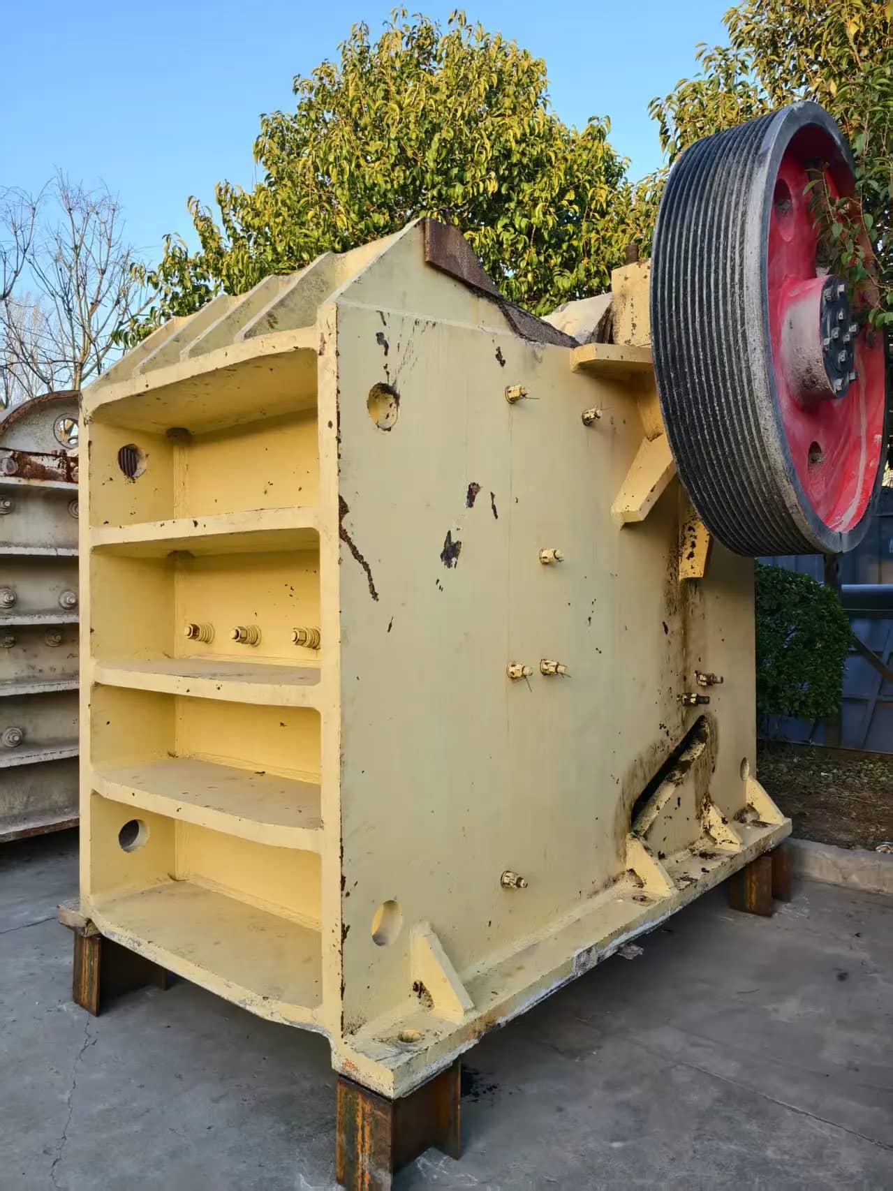 二手PE9001200主颚式破碎机912型碎石机220-380t/h完整电机电控柜视频检测 详情图 6