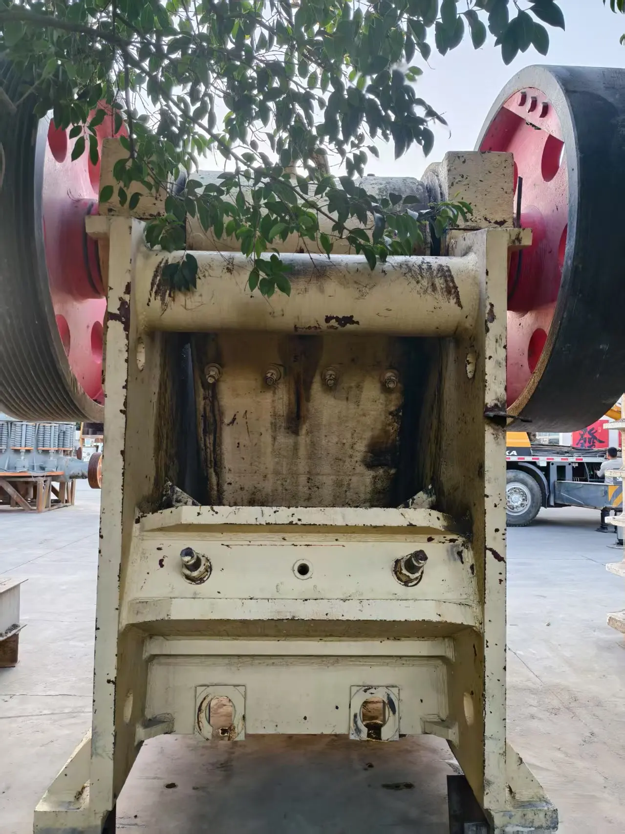 二手PE9001200主颚式破碎机912型碎石机220-380t/h完整电机电控柜视频检测 详情图 13