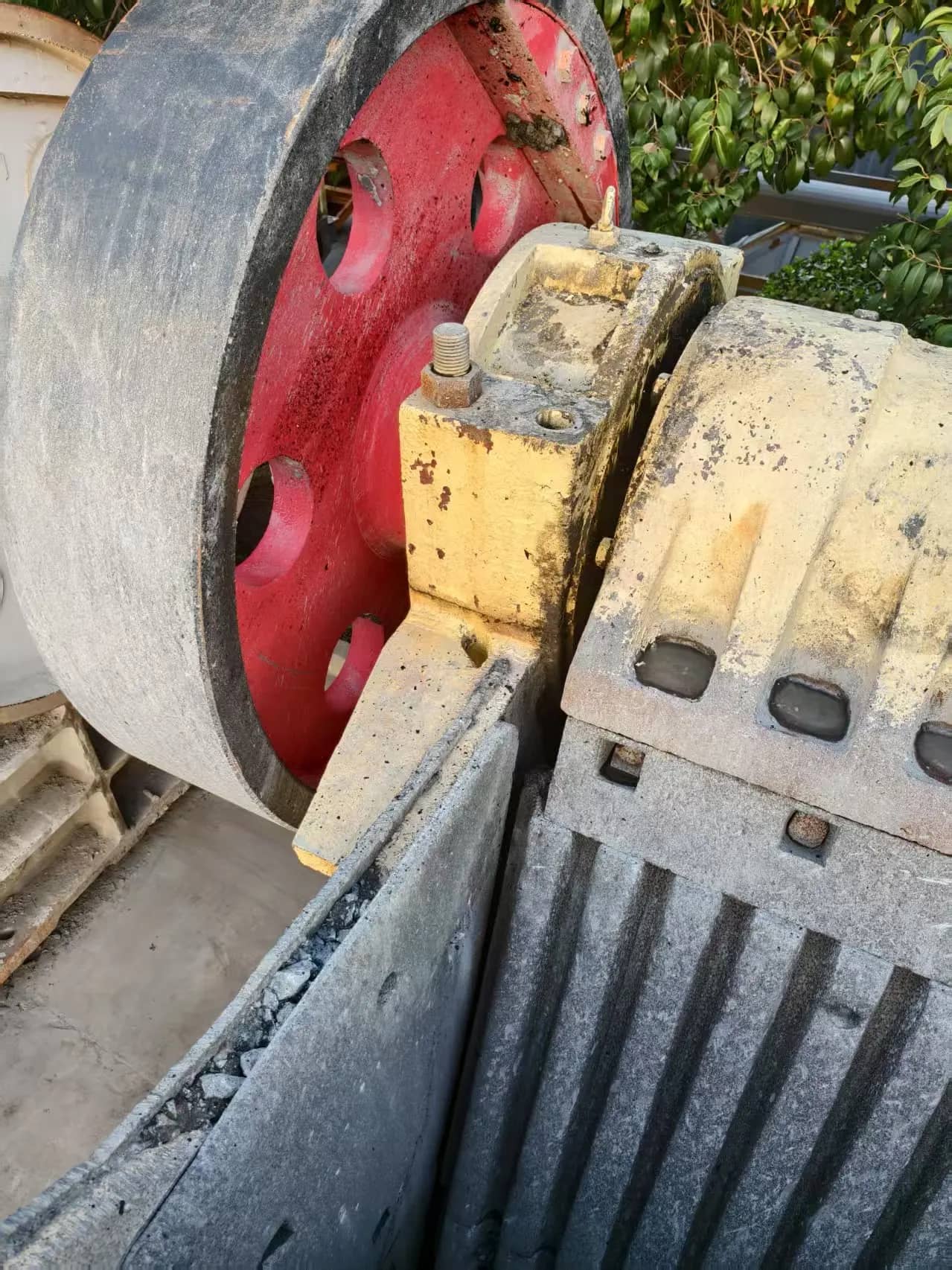 二手PE9001200主颚式破碎机912型碎石机220-380t/h完整电机电控柜视频检测 详情图 12