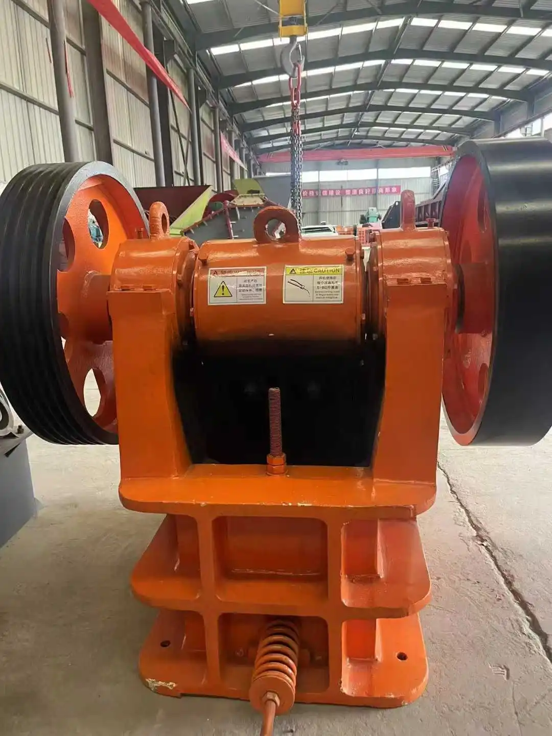 新型PE250400小型迷你颚式破碎机15KW电机1-6t/h便携式钢制PLC建筑用石矿破碎机 Thumbnail 6