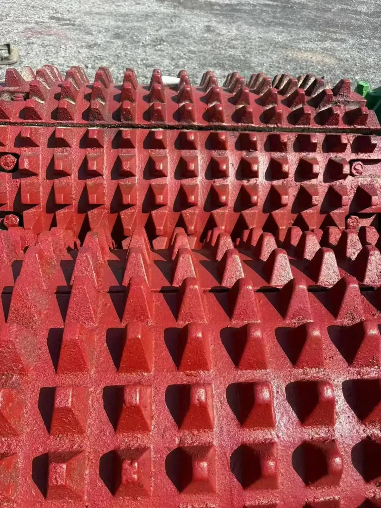 9001200 狼牙双辊破碎机 滚筒制砂机 高刚性骨料破碎设备 2x55kW Thumbnail 5