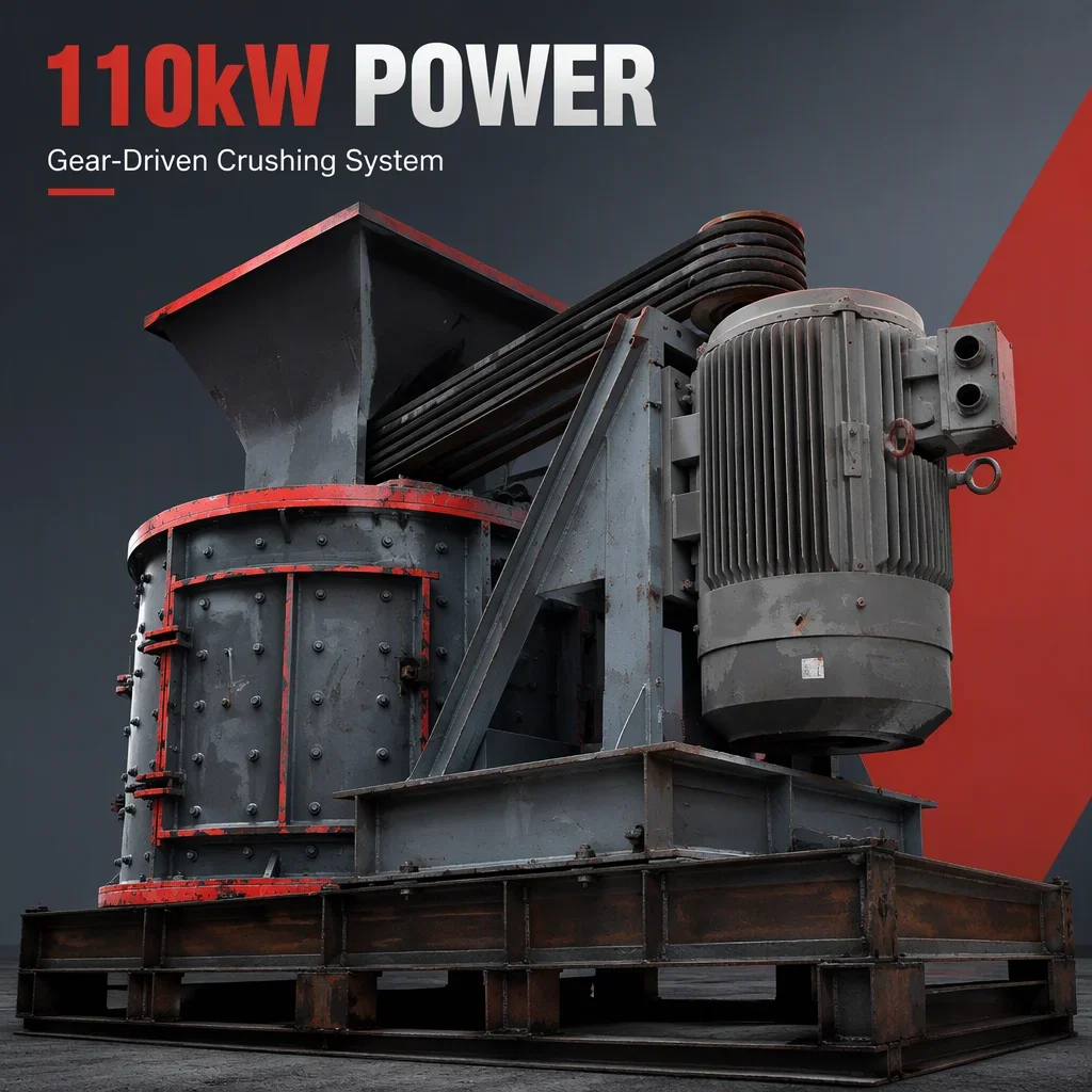 二手1500型立式复合破碎机高刚性无筛底细碎机110KW矿山采石场施工 详情图 6