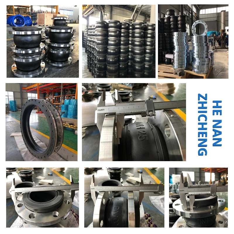 ZCF EPDM 法兰单球柔性 giunto di dilatazione in gomma 缩略图 3