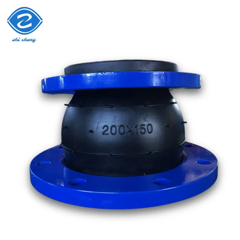 ZCC PN16 碳钢 EPDM 柔性同心异径橡胶接头