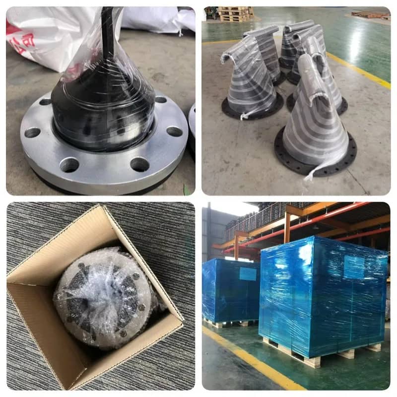 污水排放连接夹具 EPDM 耐腐蚀橡胶鸭嘴止回阀法兰连接 ISO9001 认证 缩略图 4