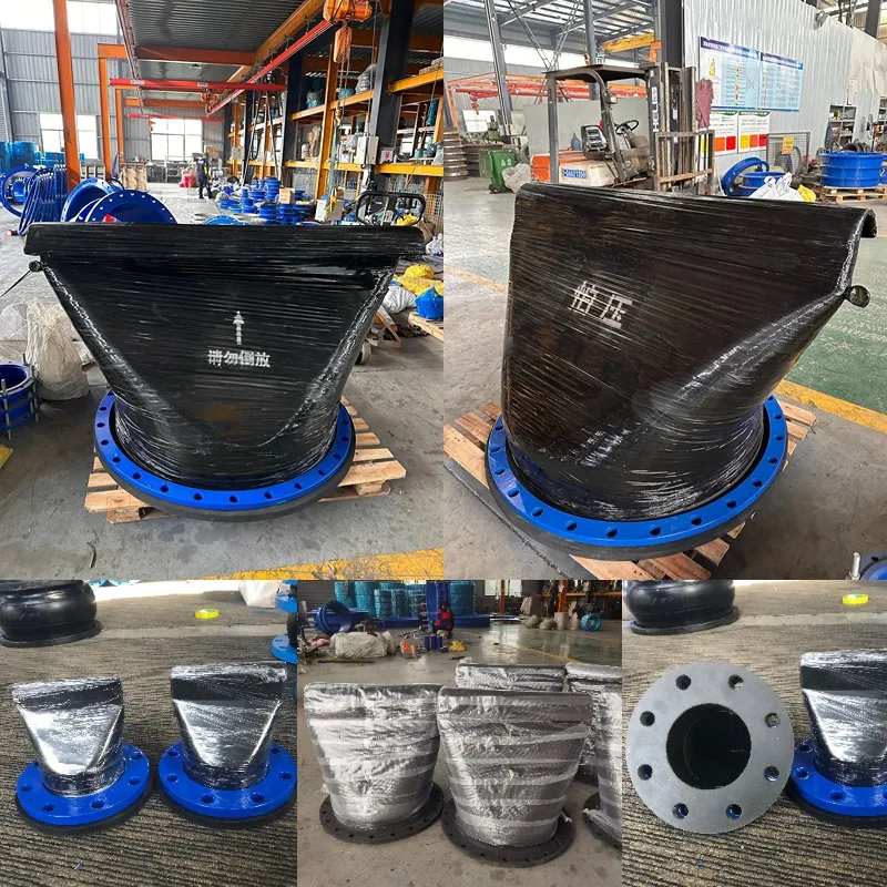 EPDM型高压直通式法兰橡胶止回阀，经CE认证，适用于雨水防洪管道排水 缩略图 3