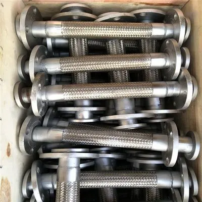 Dn500 Ss304碳钢法兰连接波纹编织柔性金属软管 缩略图 2