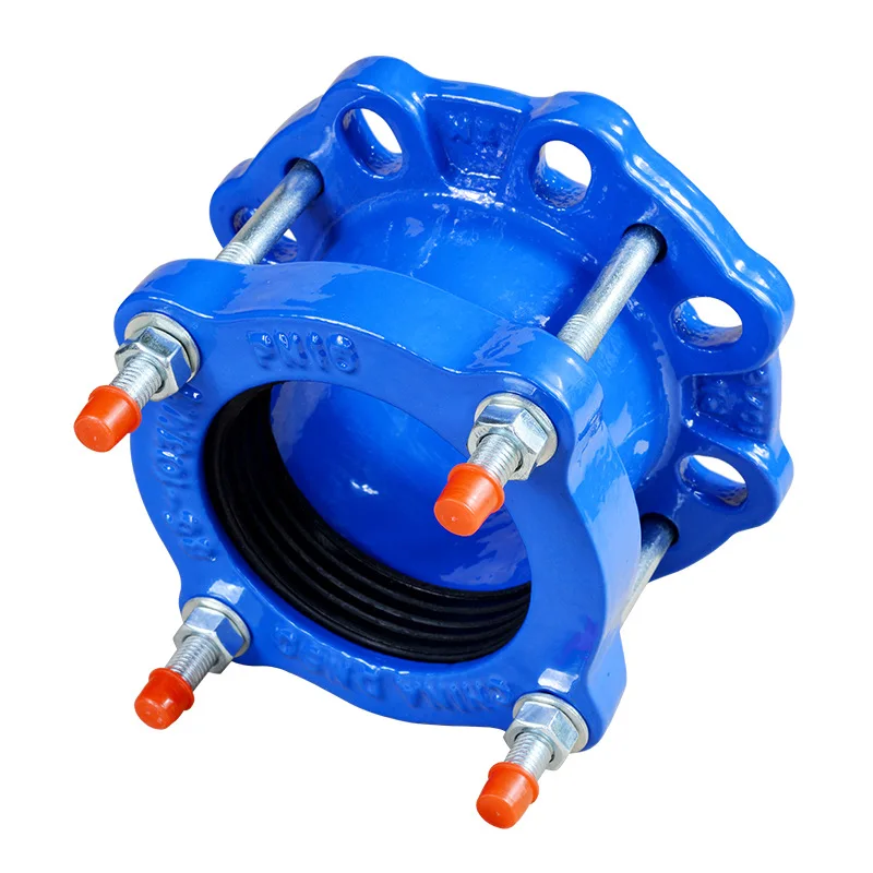用于连接管道的球墨铸铁涂漆法兰适配器，公称尺寸DN40-DN600mm，PN10-PN16，工作压力水介质 缩略图 2
